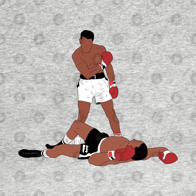 Muhammad Ali Iconic Pose by rattraptees